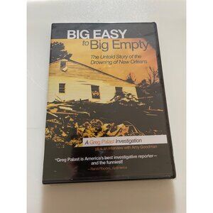 Big Easy To Big Empty DVD Greg Palast Investigation Documentary New Orleans Katr